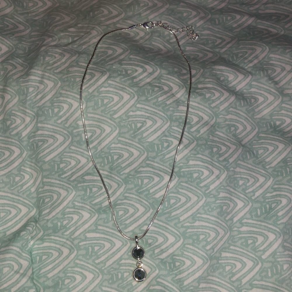 Gray & Silver Necklace